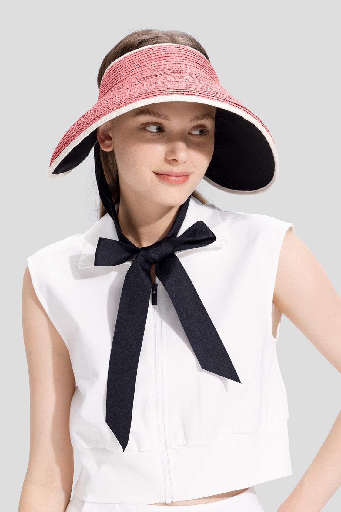 Oasys Women's UPF50+ Sun Protection Straw Hat - Wide Brim Beach Hat for Summer, Outdoor, Gardening & Travel