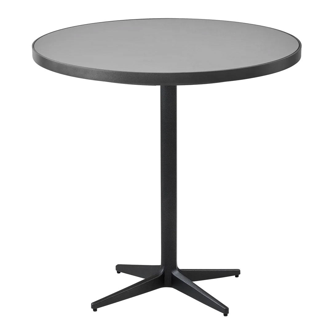 Round Drop Outdoor Cafe Table - Patio Dining & Garden Furniture for Restaurants, Coffee Shops & Backyard Decor