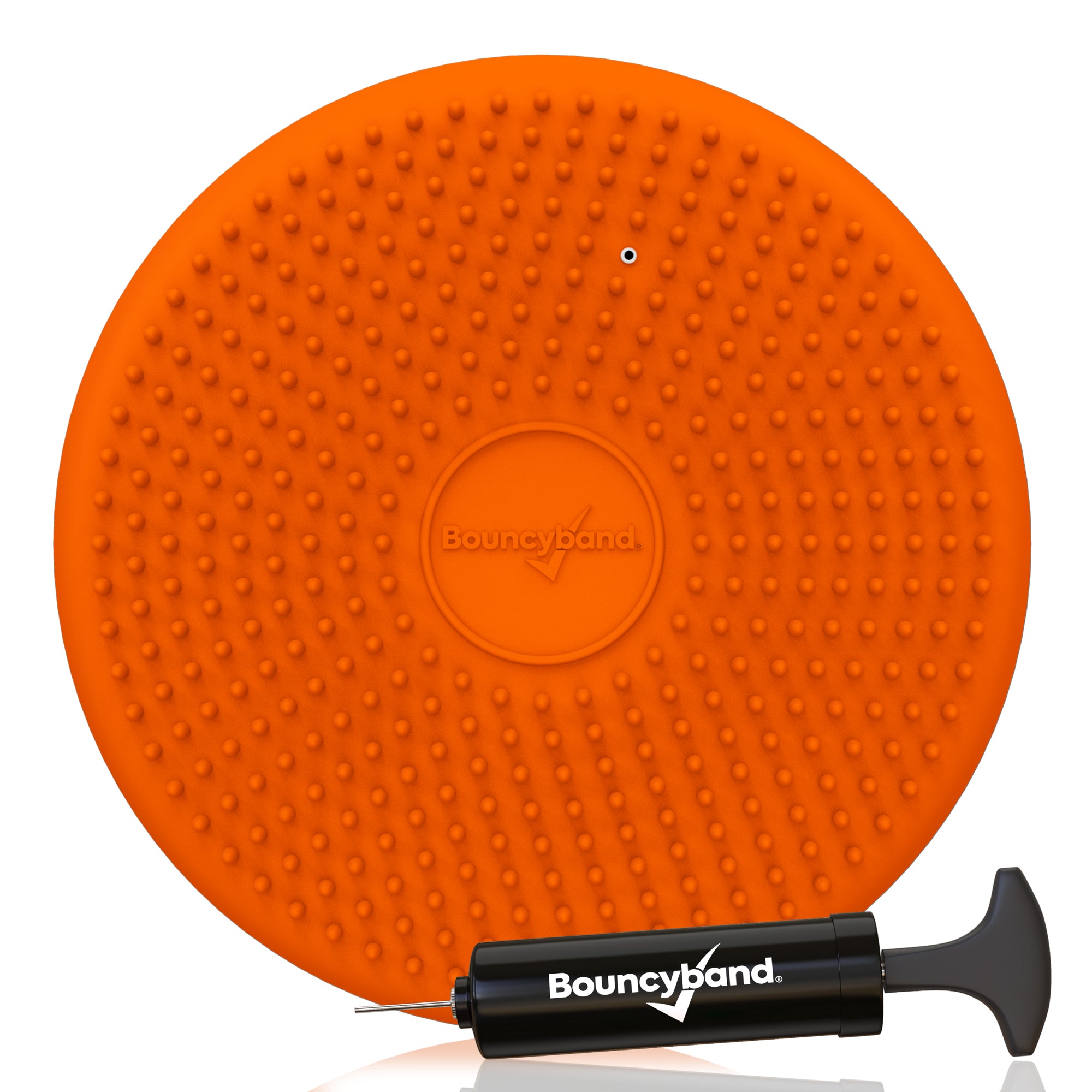 Bouncyband Little Wiggle Seat Sensory Cushion for Kids - Vibrant Orange Stability Disc - Improve Focus & Movement for Classroom, Home & Therapy Use
