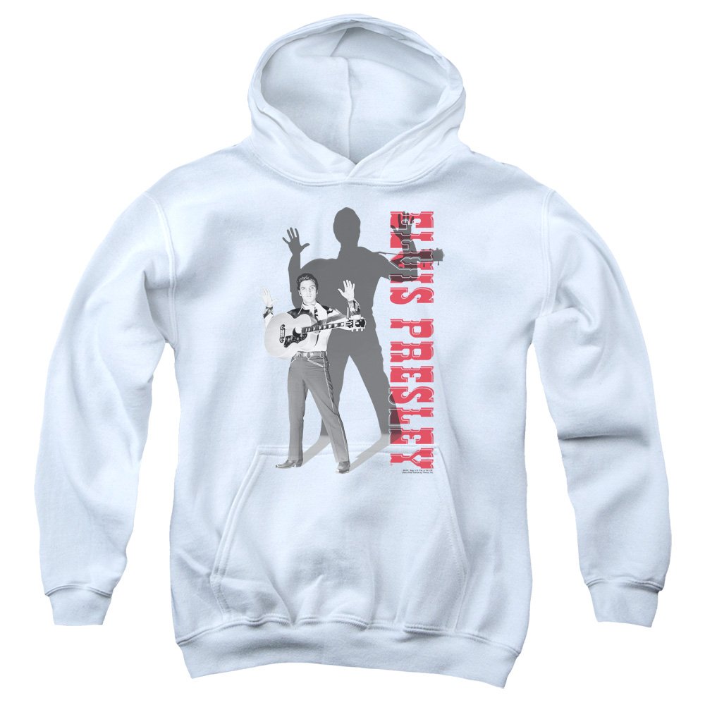 Elvis Presley Youth Look No Hands Pullover Hoodie - Vintage Music Sweatshirt for Men & Women - Perfect for Concerts, Gifts & Casual Wear