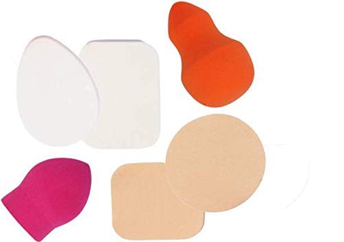 Premium Makeup Sponge Set of 6 - Soft Beauty Blender Puff for Flawless Foundation & Concealer Application (Colors May Vary) | Perfect for Daily Makeup, Travel & Professional Use