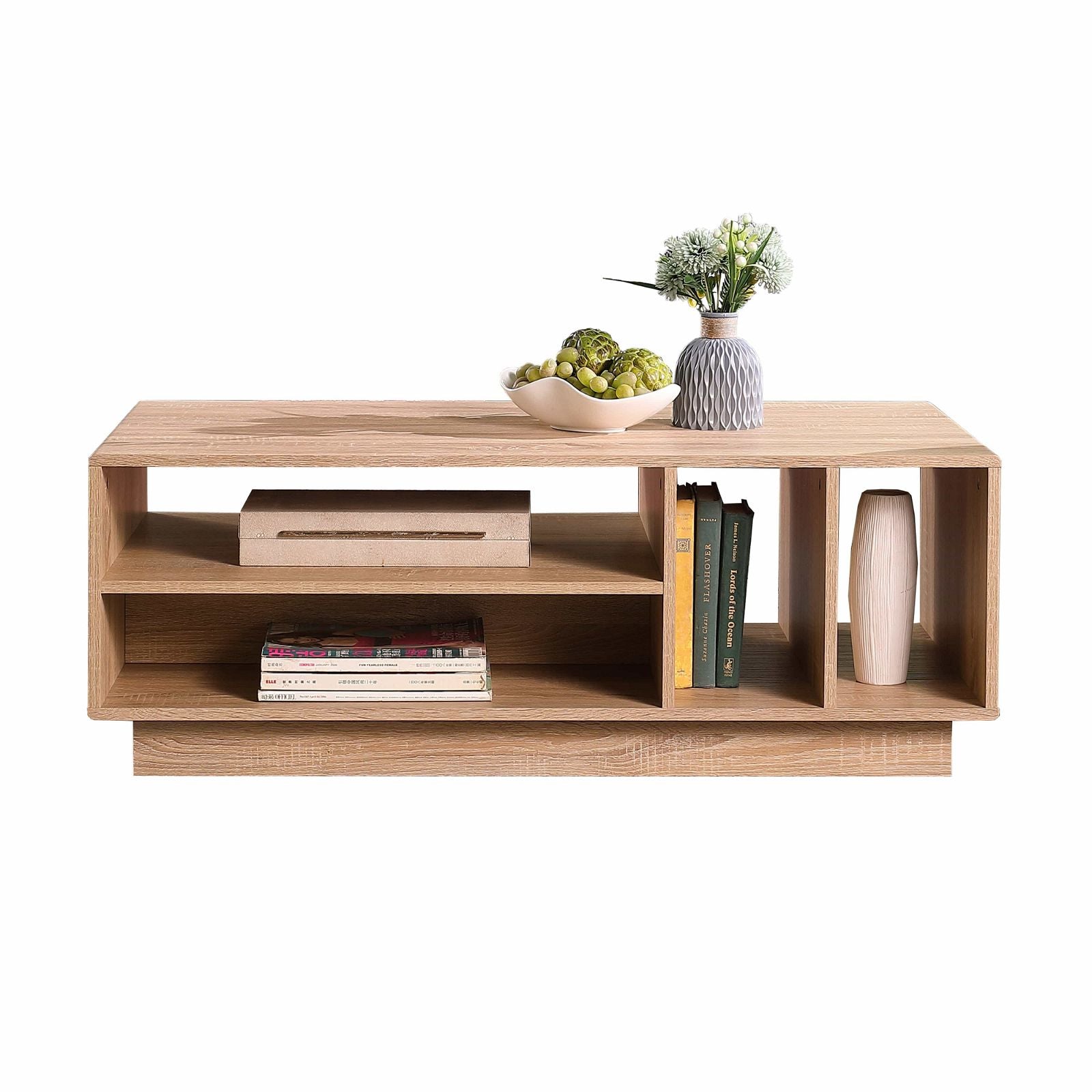 Tauris™ Encore Light Oak Coffee Table - Modern Living Room Furniture for Home Decor & Stylish Gatherings