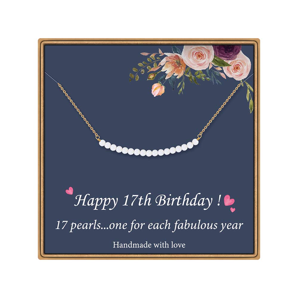 Elegant Pearl Pendant Necklace - Perfect Birthday Gift for Women | Dainty Jewelry for Anniversary, Valentine's Day & Special Occasions