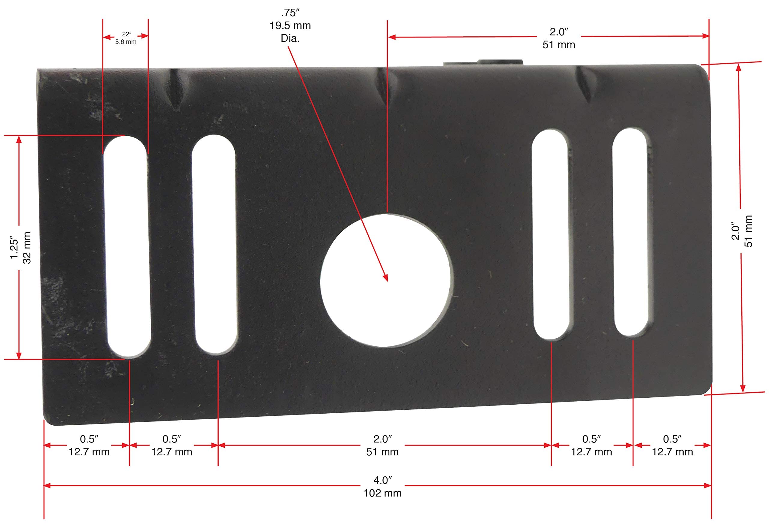Tech Team #00712 Bed Frame Extension Set - 2 Pieces with Hardware, Extend Metal Bed Frame for Headboard & Footboard Compatibility | Perfect for Bedroom Furniture Upgrades & Custom Bed Sizing