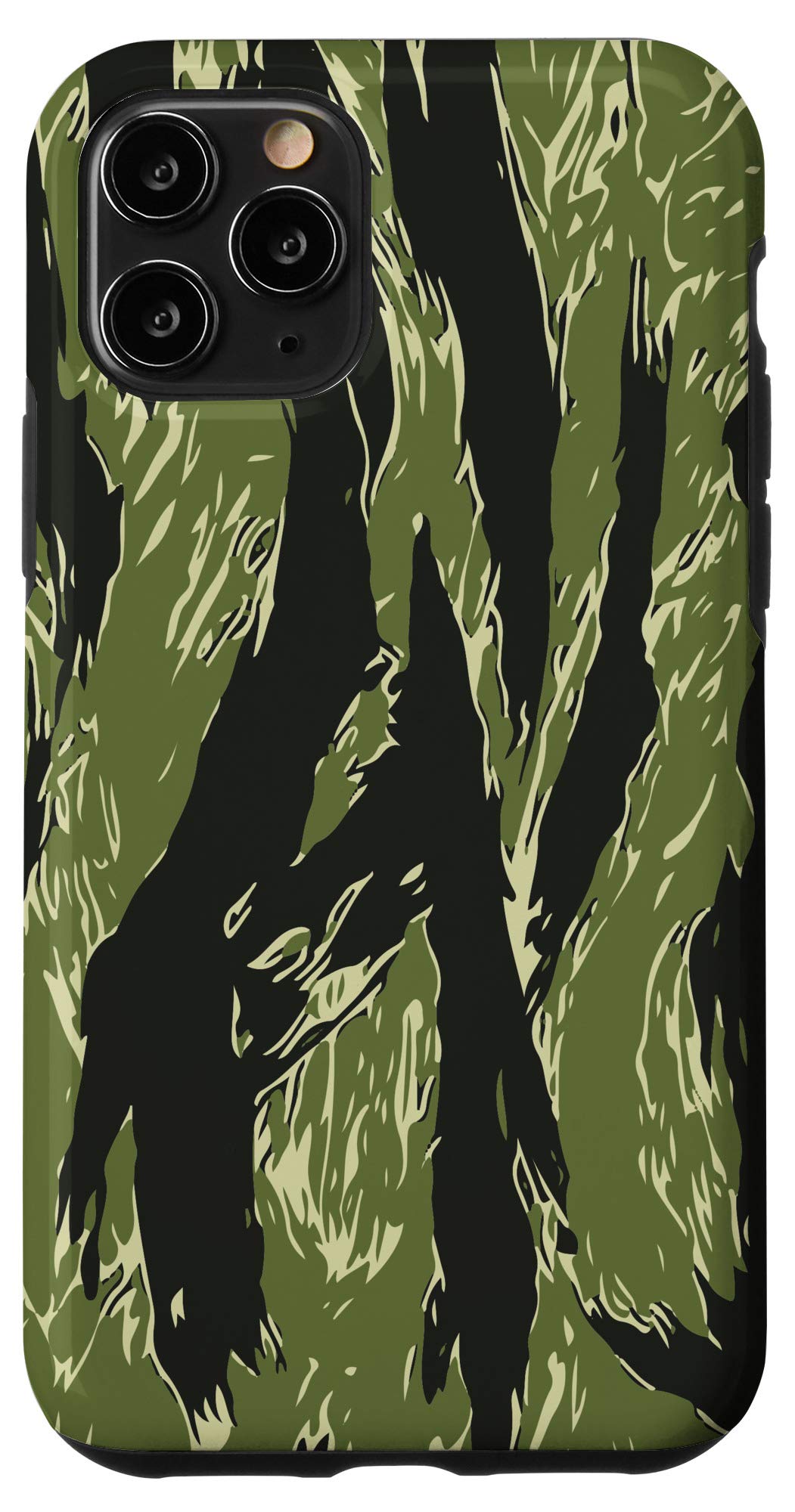 iPhone 11 Pro Tiger Camouflage Case - Durable Protective Cover with Stylish Camo Design for Outdoor Adventures and Everyday Use