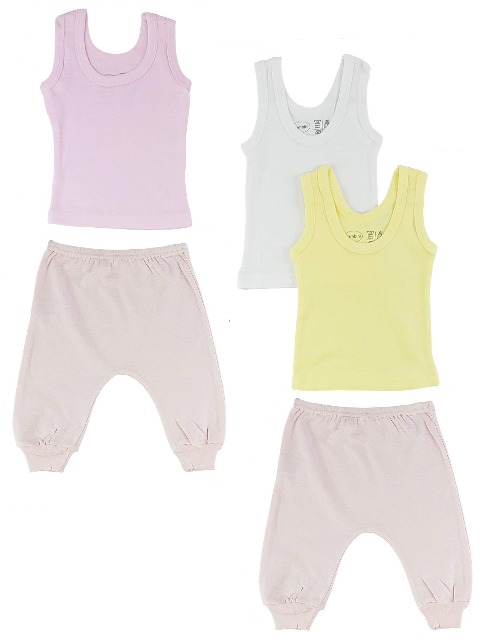 Girls Tank Top and Jogger Set - Soft Cotton Comfortable Workout Outfit for Kids | Perfect for Gym, Yoga, Playtime & Casual Wear