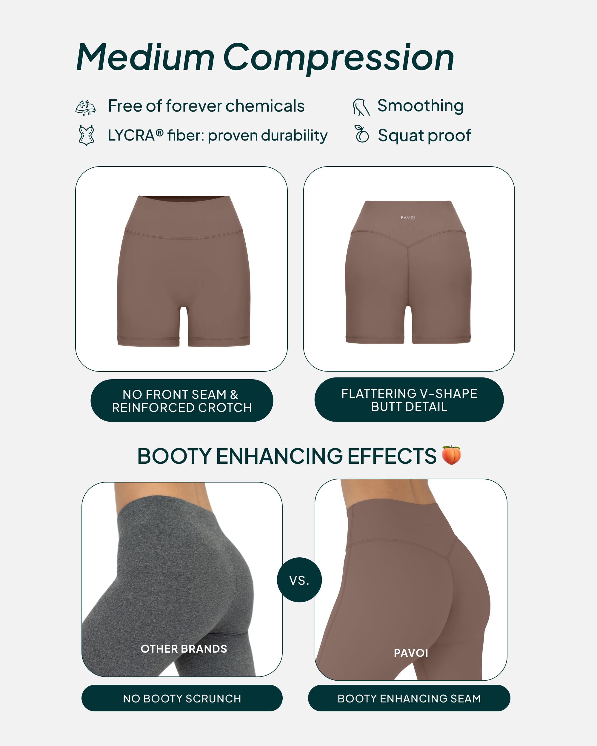 Buttery Soft High Waisted Yoga Shorts for Women - 4