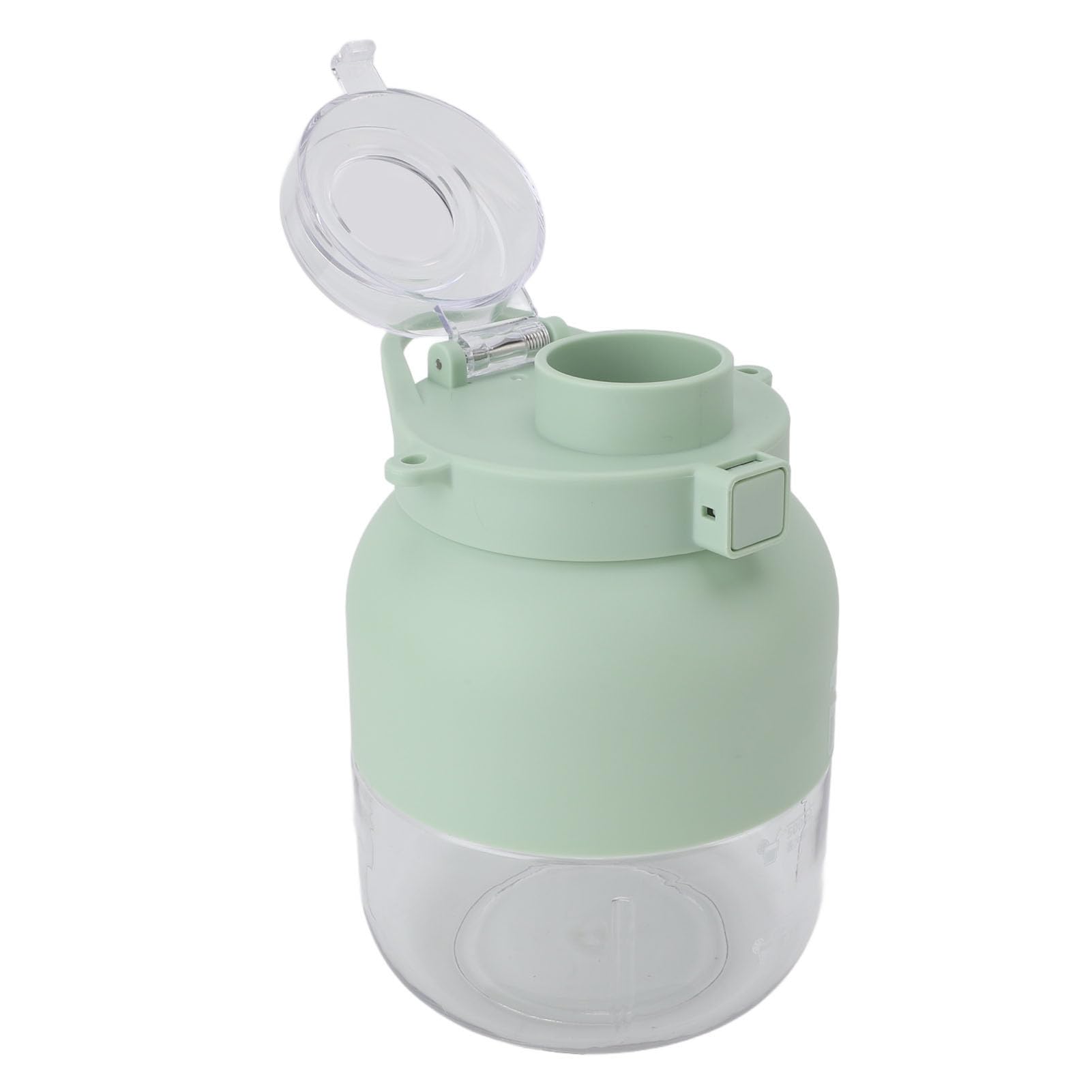 Portable Electric Citrus Juicer - Wireless USB Rechargeable, High Heat Resistant with Safety Lock - Perfect for Road Trips, Picnics & Outdoor Adventures (Light Green) - Compact Travel Juicer for Fresh Juice On-The-Go