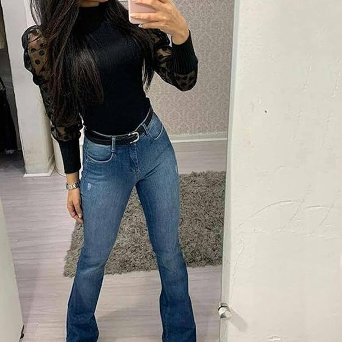 Celestias Lift Jeans for Women - High Waist Butt Lifting Jeggings | Trendy Stretch Denim Pants for Everyday Wear & Night Out