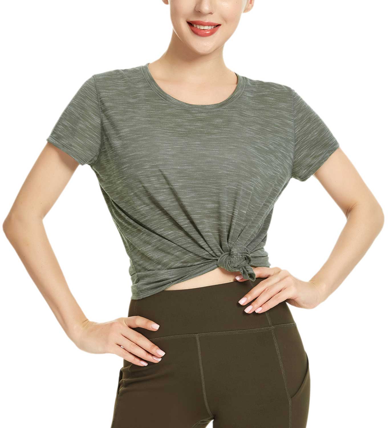Breathable Loose Fit Short Sleeve T-Shirt for Women - Casual Summer Tee for Outdoor Activities, Gym & Everyday Wear