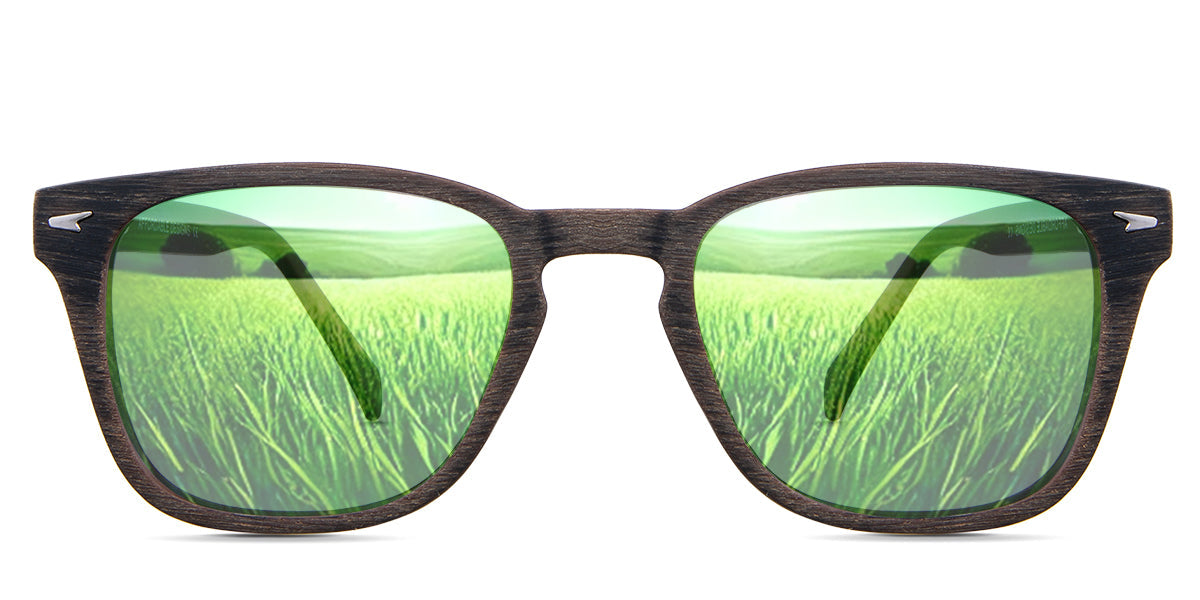Senecio Men's Prescription Tinted Glasses - Stylish & UV Protection for Driving, Reading & Outdoor Activities