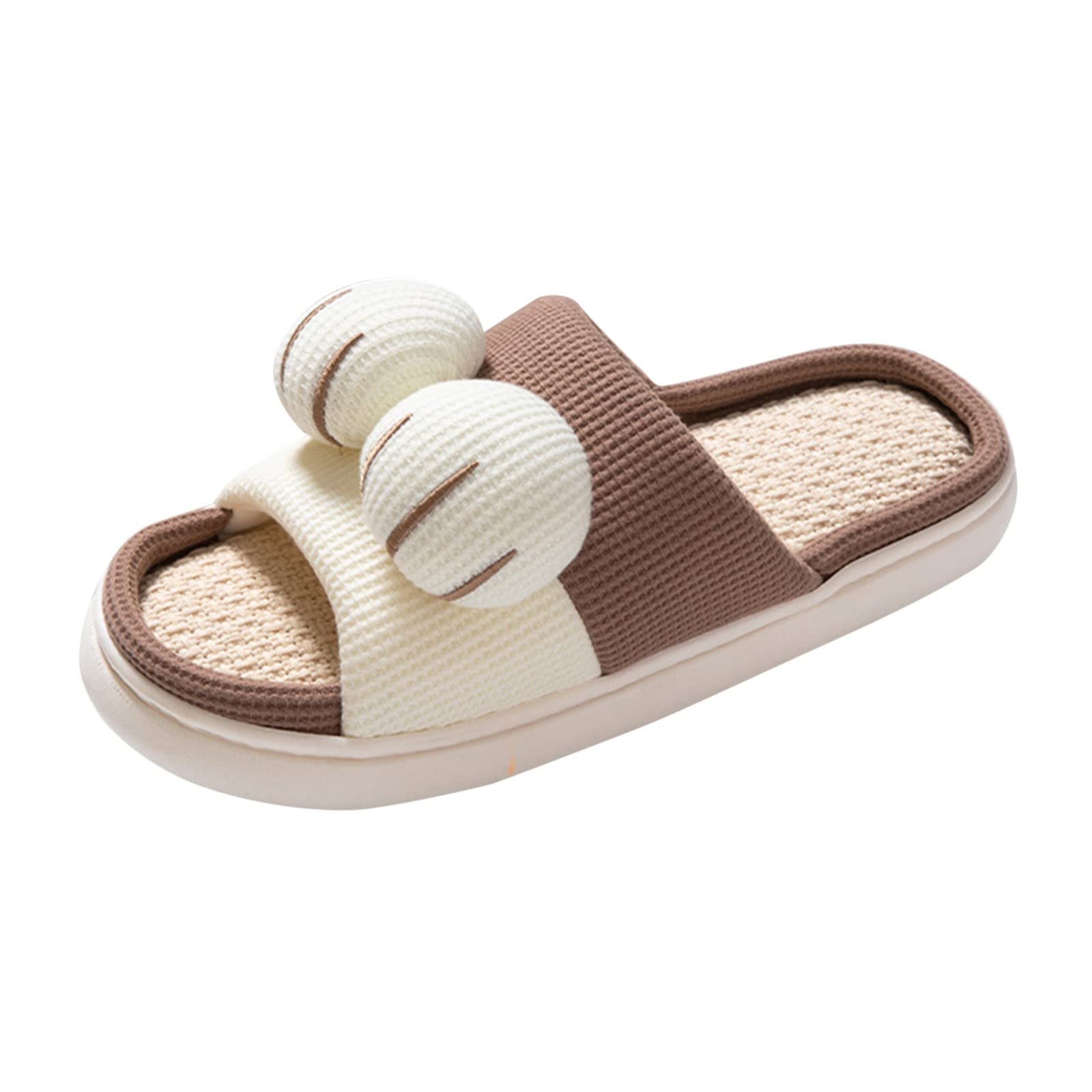 Women's Cozy Indoor House Slippers - Soft Plush Comfort for Size 10-11 - Perfect for Relaxing at Home, Lounging & Cold Floors