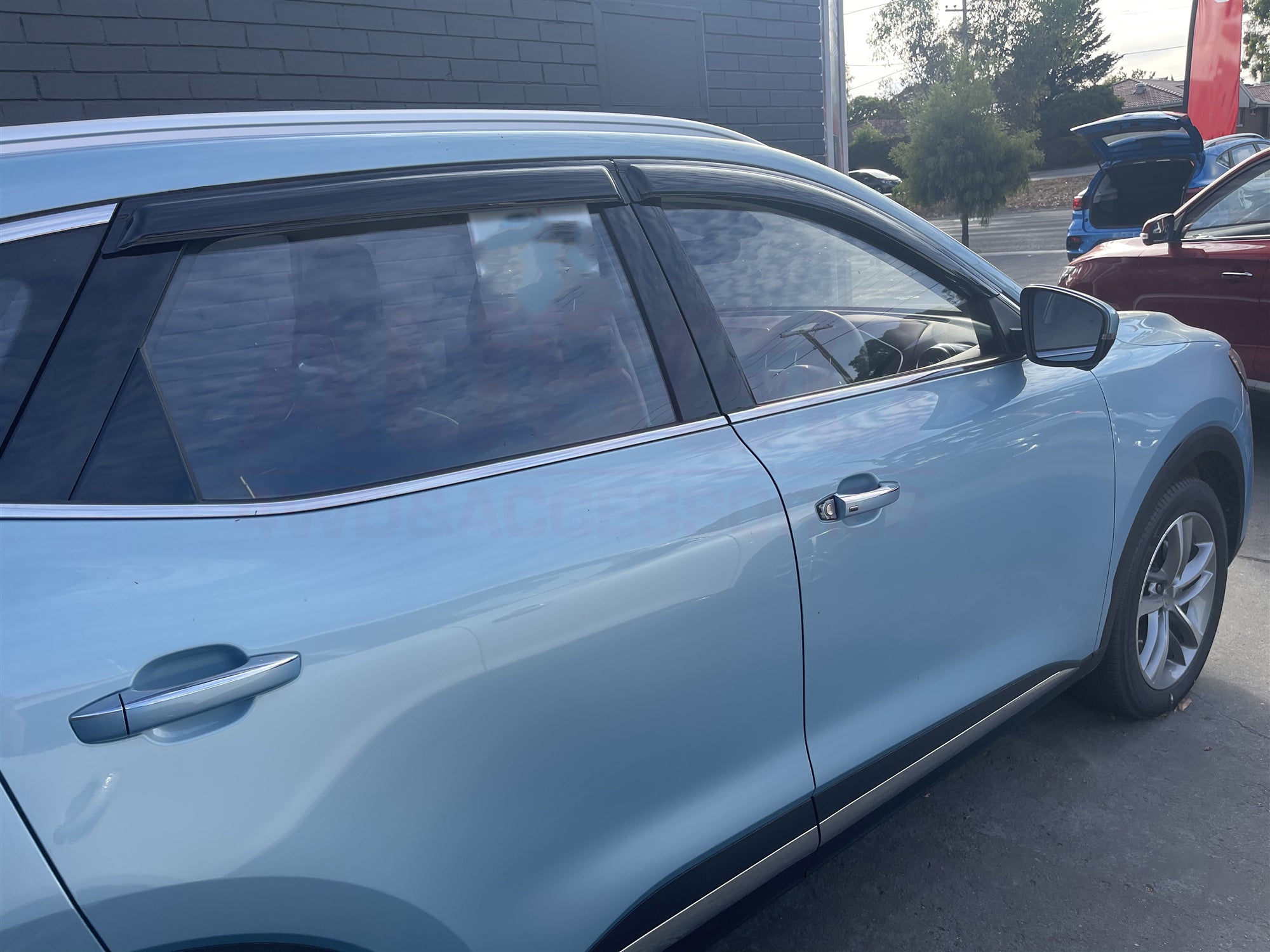 Premium MG HS 2019-2024 Car Weather Shields - Wind & Rain Protection for All Seasons | Perfect for Road Trips & Daily Commutes