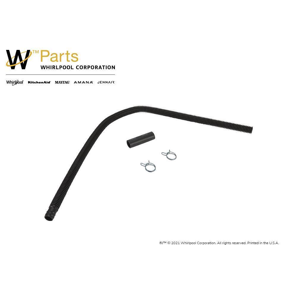 Amana DRNEXT4 Washer Outer Drain Hose Extension Kit - Universal Washing Machine Drain Hose Replacement - Perfect for Laundry Room, Basement & RV Use