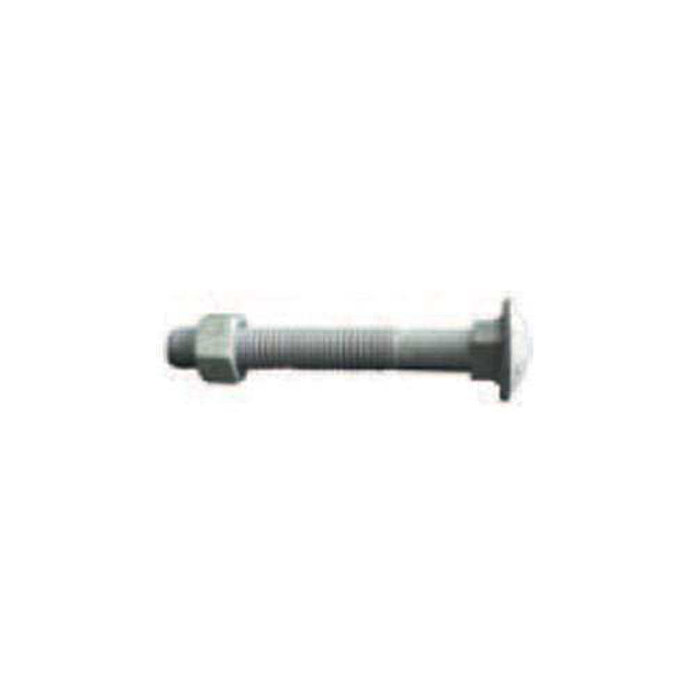 Stainless Steel M12 x 75 Bolt and Nut Set - Heavy Duty Fasteners for Construction, Machinery & DIY Projects