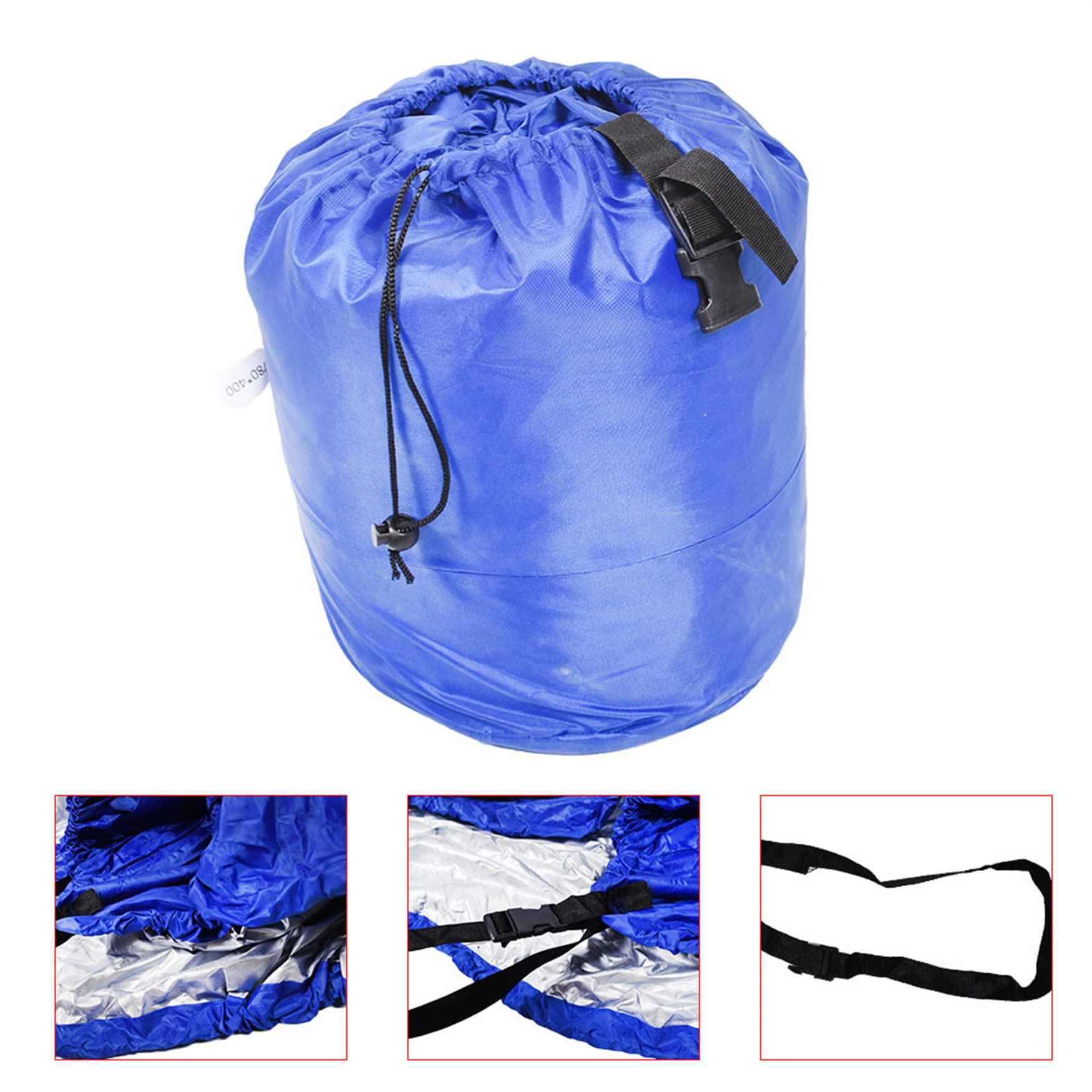 Heavy Duty 21-24 Foot Boat Cover - Trailerable Pontoon Cover for 102