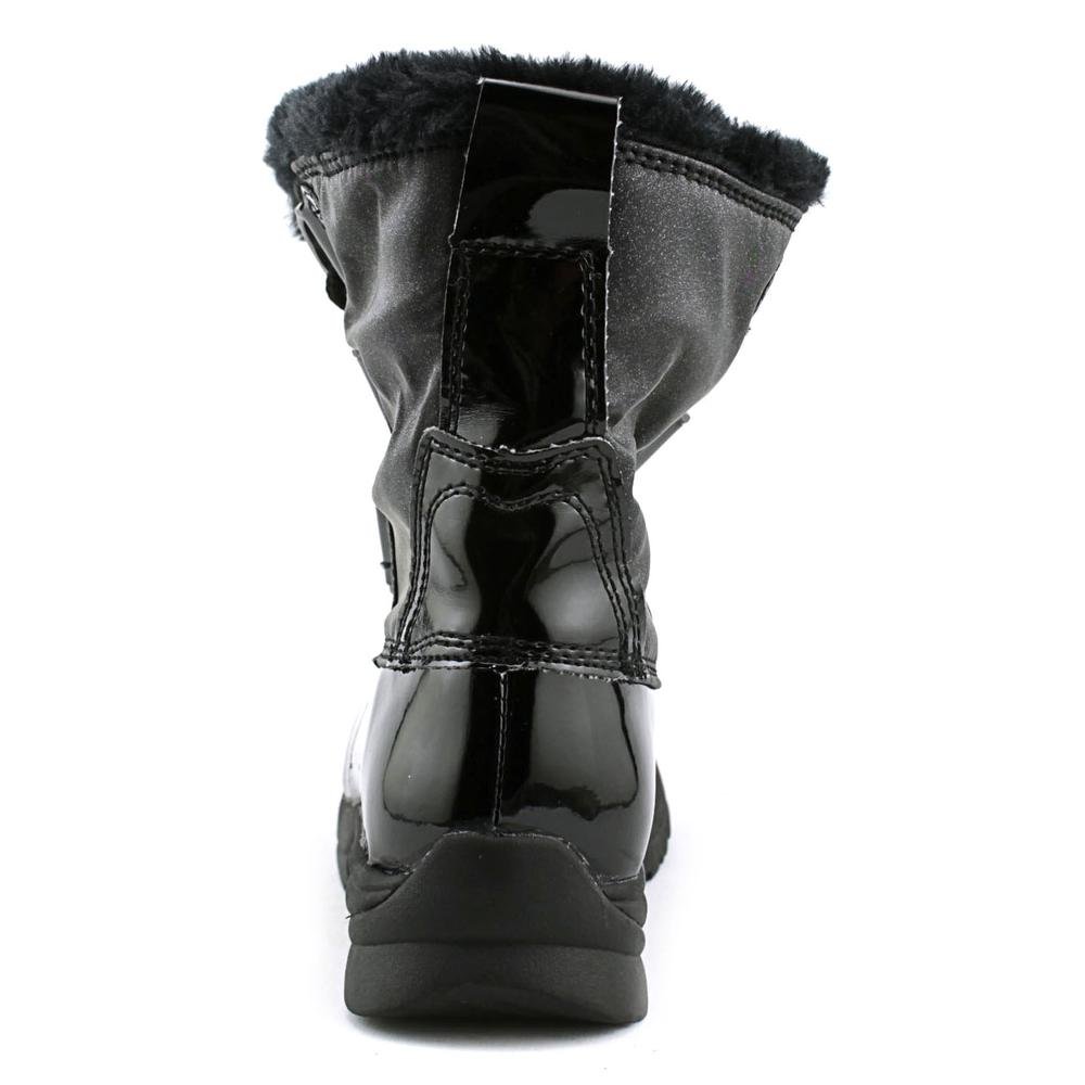 Khombu Lil Layla Waterproof Winter Snow Boots for Kids - Warm Insulated Non-Slip Outdoor Boots for Girls & Boys - Perfect for Snow Play, Hiking & Cold Weather Activities