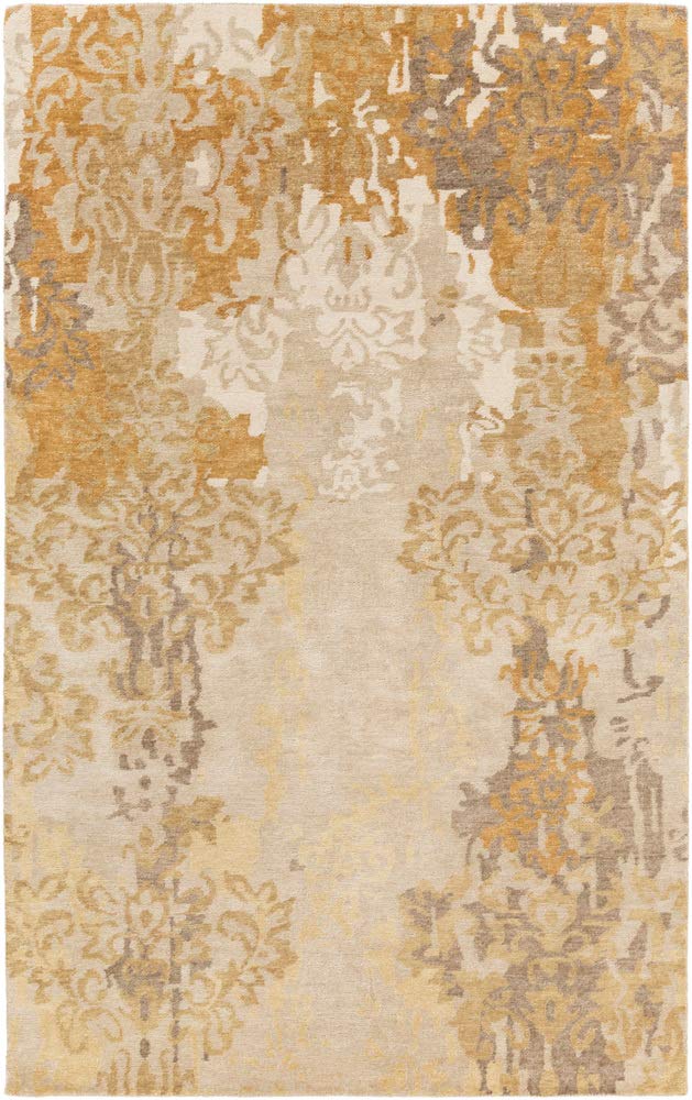 5' x 8' Surya Brocade BRC-1011 Area Rug - Elegant Handwoven Living Room Rug for Home Decor, Bedroom & Dining Room