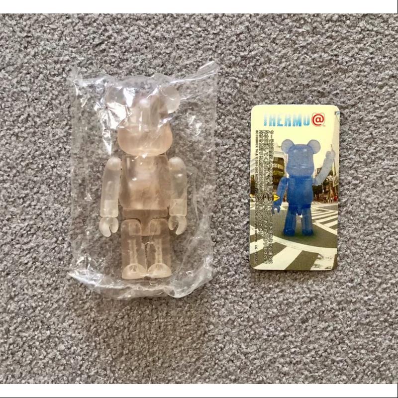 Bearbrick Series 6 JELLYBEAN 100% Collectible Figure with Temperature Changing Color - Perfect for Anime Fans, Home Decor & Gift Giving