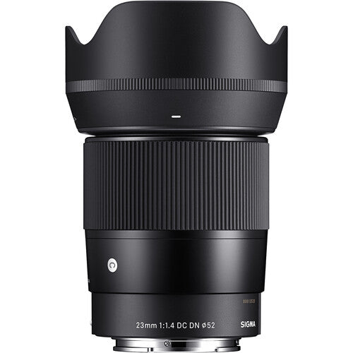 Sigma 23mm f/1.4 DC DN Contemporary Lens for Sony E Mount & Fujifilm X Mount - Fast Aperture Prime Lens for Portraits, Street & Low Light Photography
