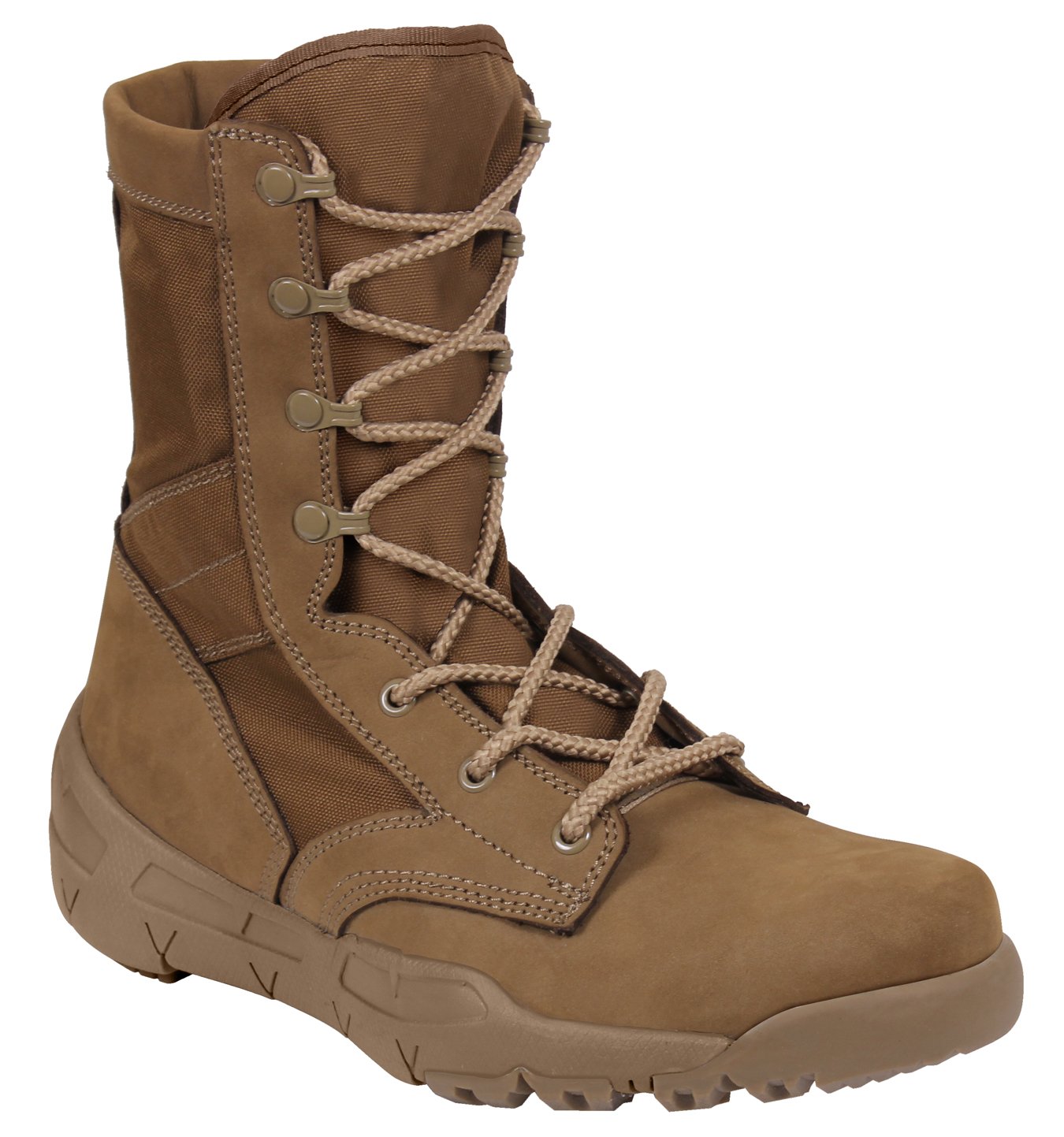 Rothco Men's V-Max Lightweight Tactical Boots - Durable Military Combat Boot for Hiking, Outdoor & Work - Waterproof & Breathable Tactical Footwear for Men