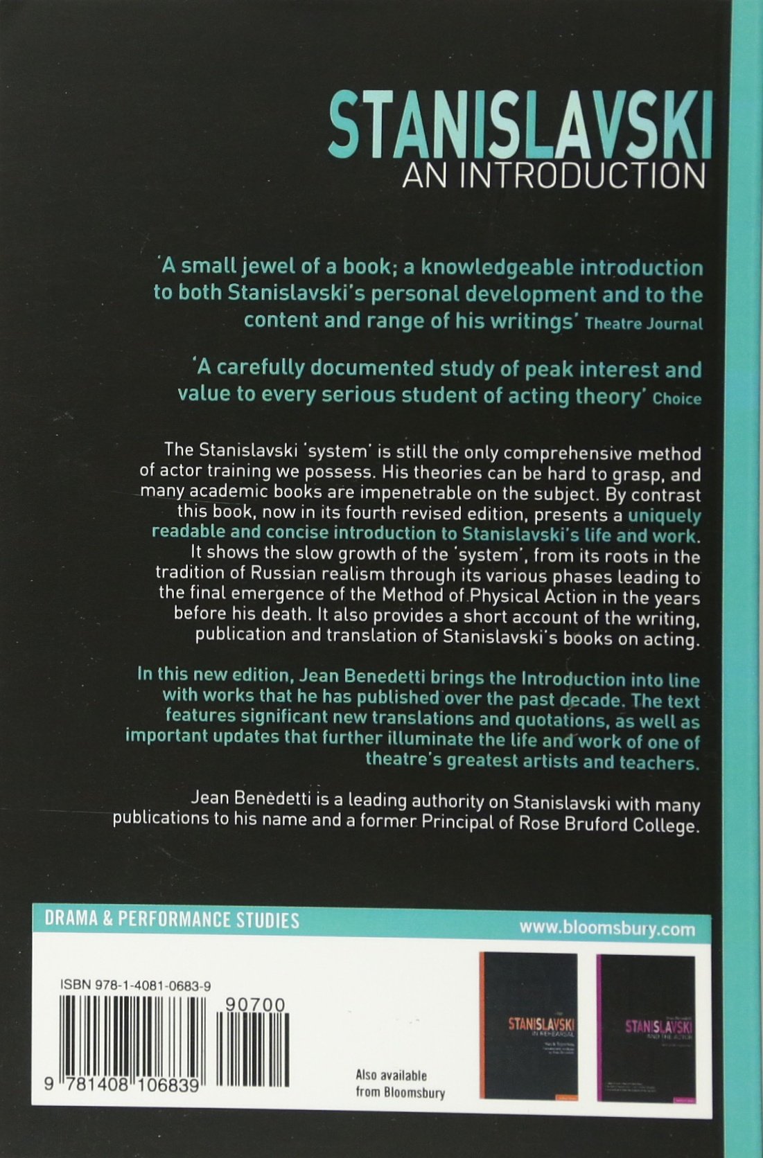 Stanislavski: An Introduction - Acting Method Guide for Theater Performers | Performance Books for Actors & Drama Students | Perfect for Acting Classes & Theater Rehearsals
