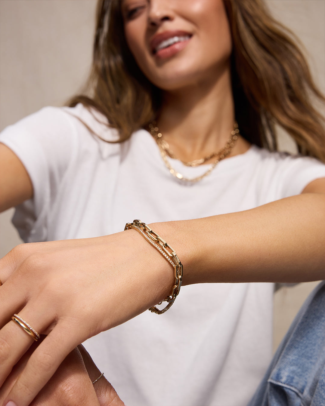 Exquisite Melbourne Diamond Tennis Bracelet for Women - Elegant 14K Gold Plated Cubic Zirconia Bracelet | Perfect for Weddings, Parties, and Special Occasions