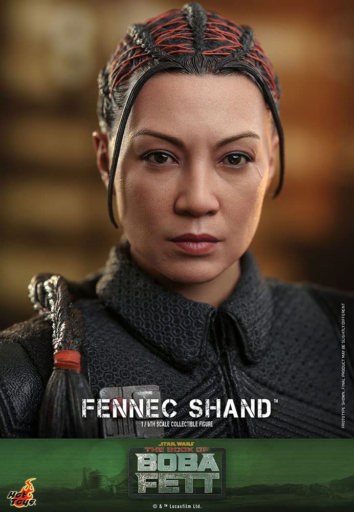 Hot Toys 1:6 Scale Fennec Shand Action Figure - The Book of Boba Fett Collectible Black Series | Perfect for Star Wars Fans, Display & Gift Giving