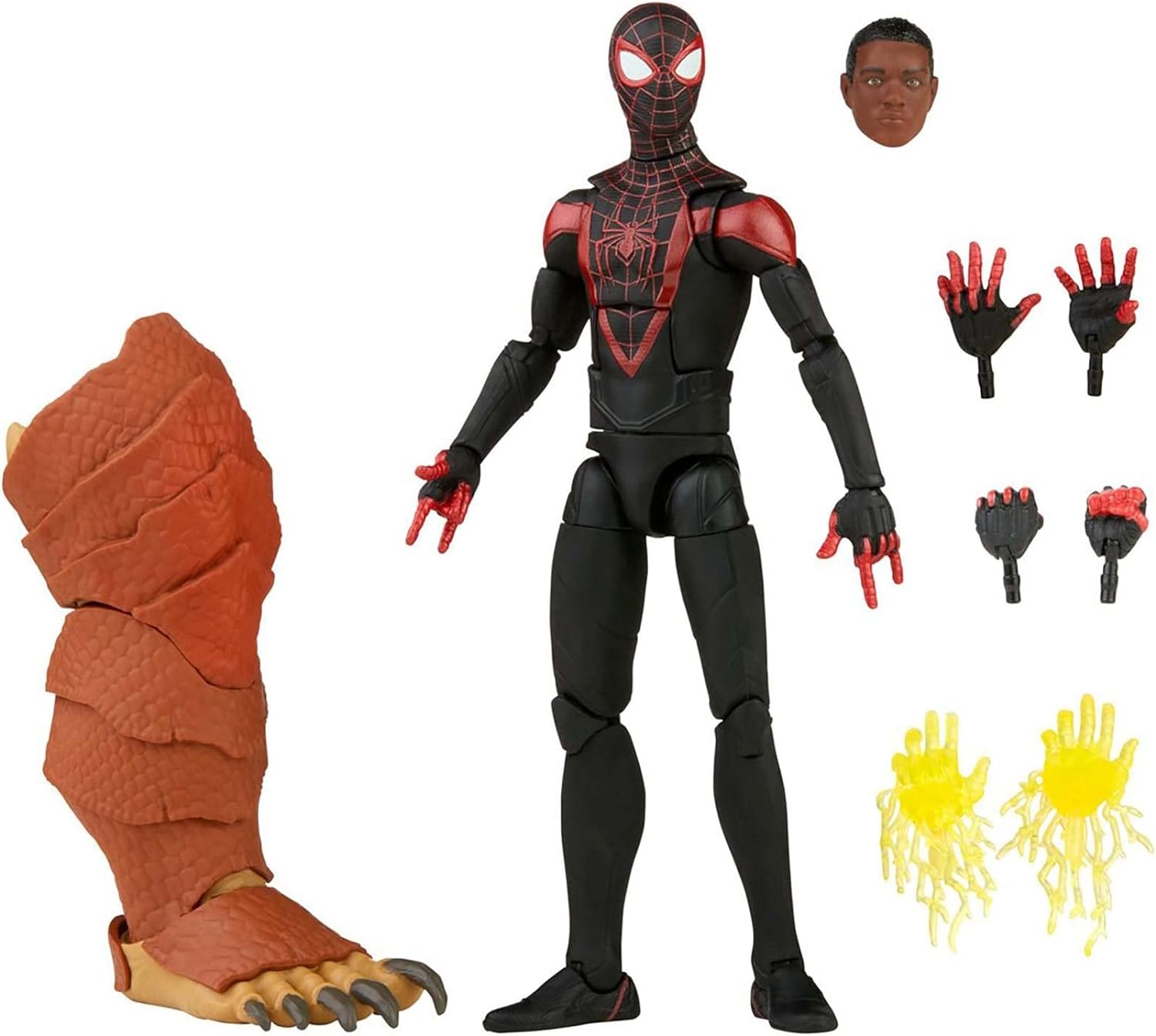 Miles Morales Marvel Spider-Man GamerVerse Action Figure - Collectible Superhero Toy for Kids & Adults - Perfect for Display, Play, and Marvel Fans Collection