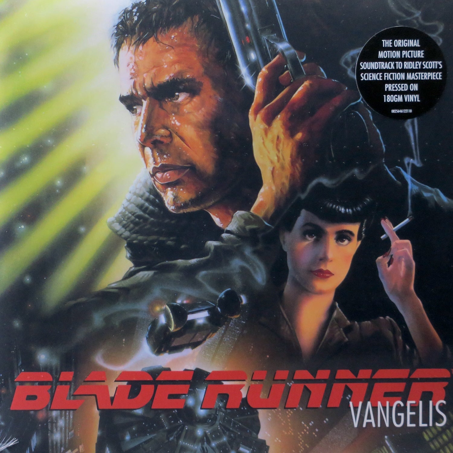 Vangelis 'BLADE RUNNER' Original Motion Picture Soundtrack 180g Vinyl LP Record - Perfect for Movie Nights & Sci-Fi Music Collectors