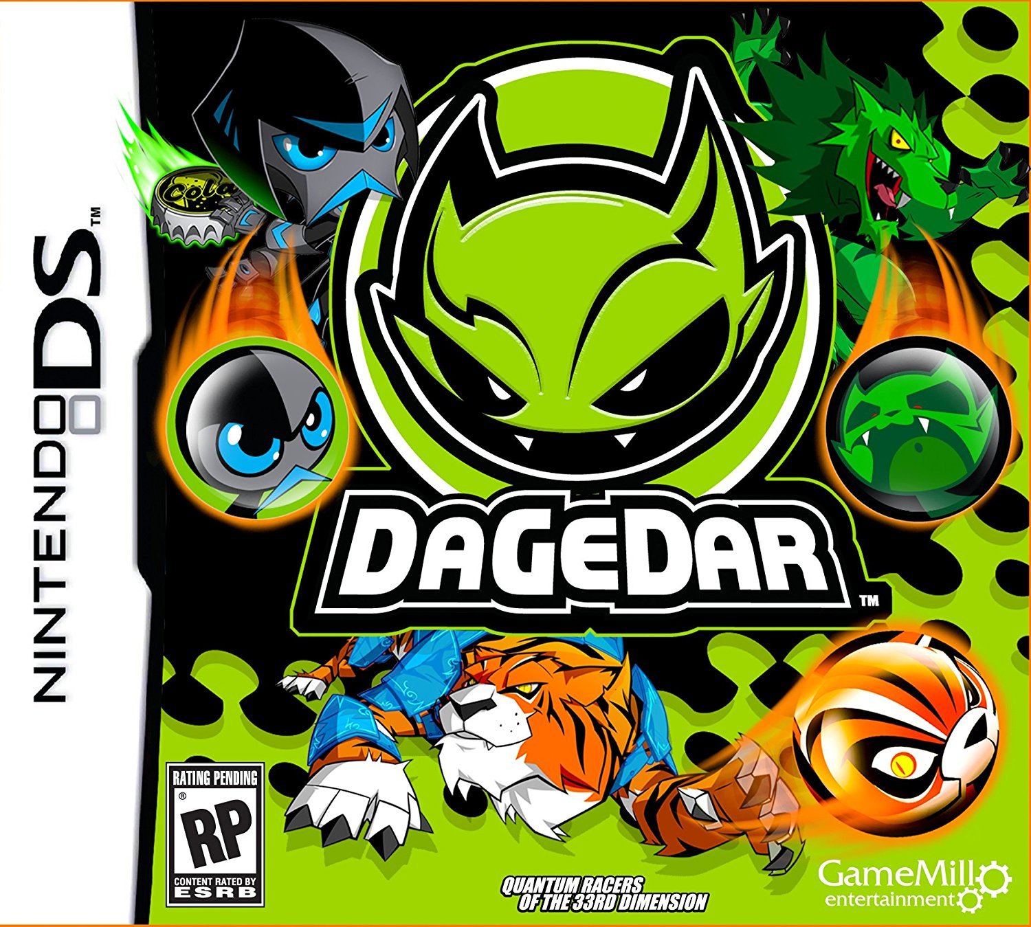 Dagedar - Nintendo DS Handheld Gaming Console by Game Mill | Portable Video Game System for Kids & Adults | Perfect for Travel, Commuting & Home Entertainment