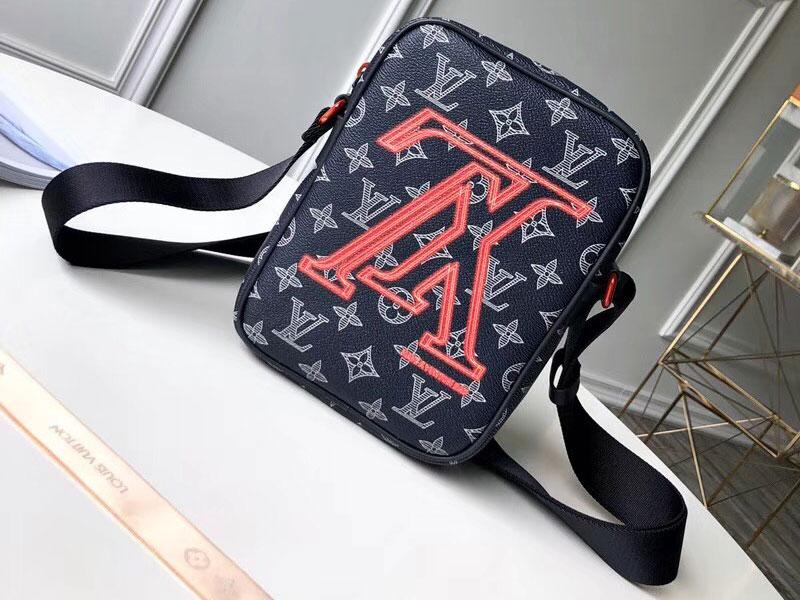 Authentic LV Danube PM Monogram Upside Down Crossbody Bag - Luxury Designer Handbag for Women, Perfect for Daily Use, Travel & Special Occasions