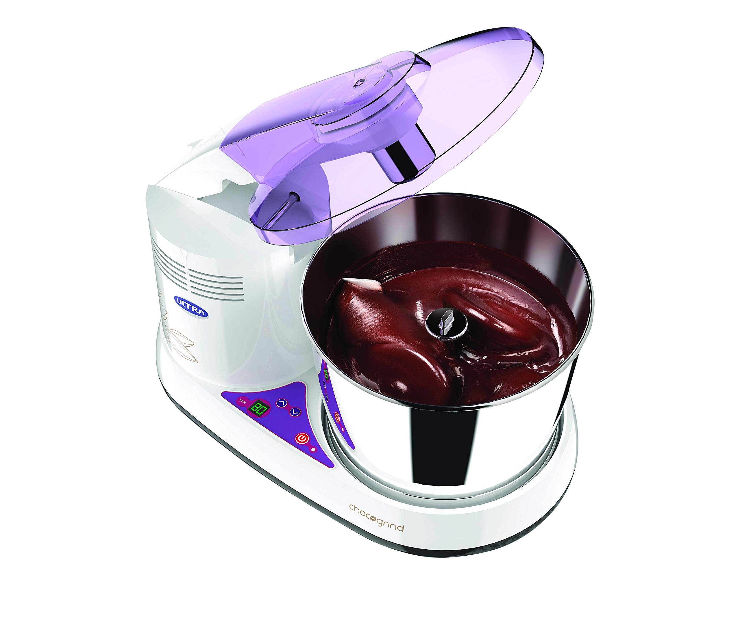 Elgi Ultra Chocogrind Wet Grinder - 2kg Capacity, White | Perfect for Chocolate, Nut Butter & Dosa Batter | Commercial & Home Kitchen Use