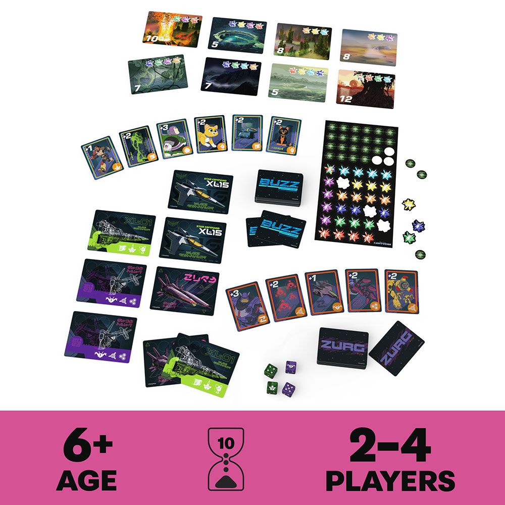 Light Year Signature Card Game - Fun Family Party Strategy Board Game for Adults & Kids - Perfect for Game Nights, Travel, and Gifts