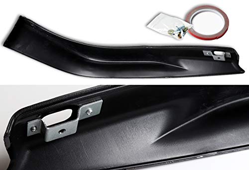 EPARTS Front & Rear Bumper Spoiler Lip Kit - 4PCS HFP-Style Matte Black Body Kit for 2013-2015 Honda Accord 4DR - Car Mod Accessories & Replacement Assembly - Perfect for Street Racing & Custom Car Shows