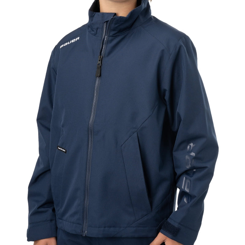 Bauer Team Lightweight Jacket for Youth - Breathable & Durable Hockey Jacket for Kids - Perfect for Hockey Practice, Games & Outdoor Sports Activities