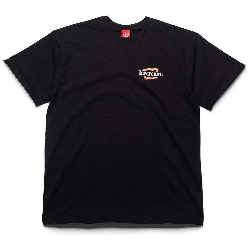 Premium Black Ice Cream Graphic Tee - Soft Cotton T-Shirt for Men & Women - Perfect for Summer Outings & Casual Wear