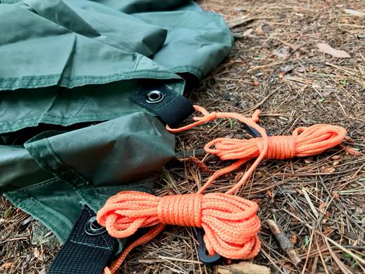 Hotcore Wingman XLarge Tarp - Waterproof, Durable Camping Shelter for Outdoor Adventures, Hiking, and Emergency Survival