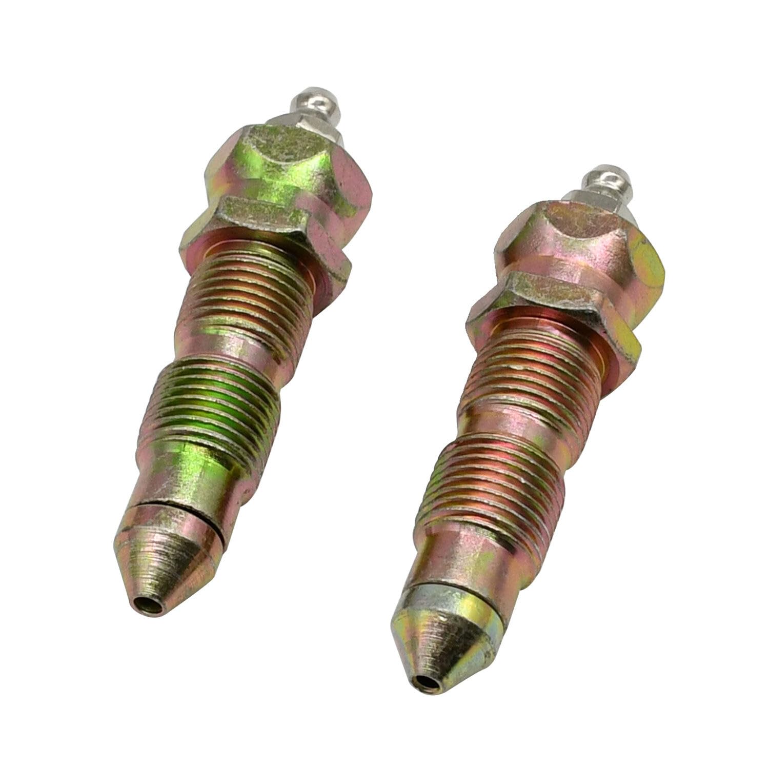 2 Pcs Grease Valve Compatible with Komatsu PC100 PC200 PC300 PC400 D20 D21 D30 D31 D40 D41 D50 D53 D58 D60 D65 D70 - Heavy Duty Construction Equipment Replacement Part for Excavators & Bulldozers