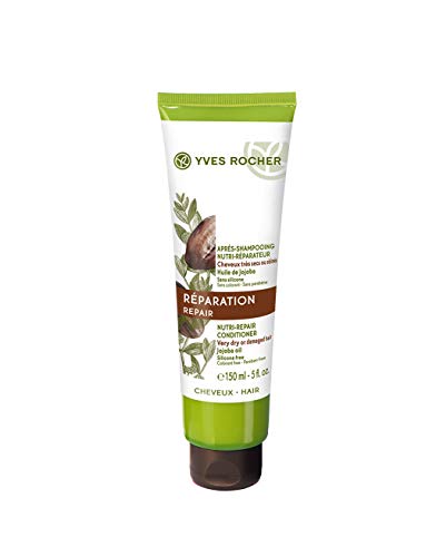 Yves Rocher Nutri-Repair Botanical Conditioner for Damaged Hair - 150ml | Deep Nourishing & Repairing Hair Care | Perfect for Dry, Brittle & Frizzy Hair at Home or Salon Use