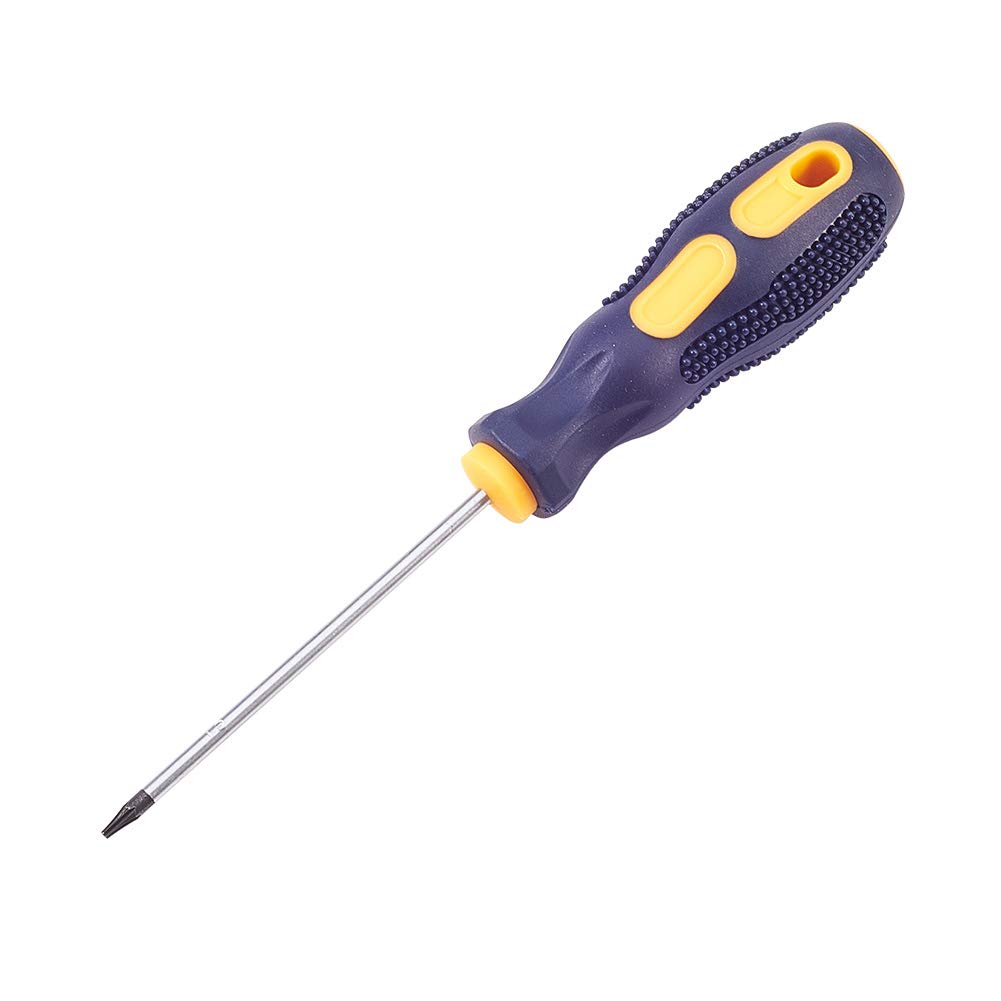 Utoolmart T5 Magnetic Torx Screwdriver Set - 75mm Chrome Vanadium Steel Shaft with 80mm Ergonomic Plastic Handle - Precision Screwdriver for Electronics Repair, Home Improvement & DIY Crafts (1-Piece) - Perfect for iPhone, Laptop, Watch & Small Appliance Repairs