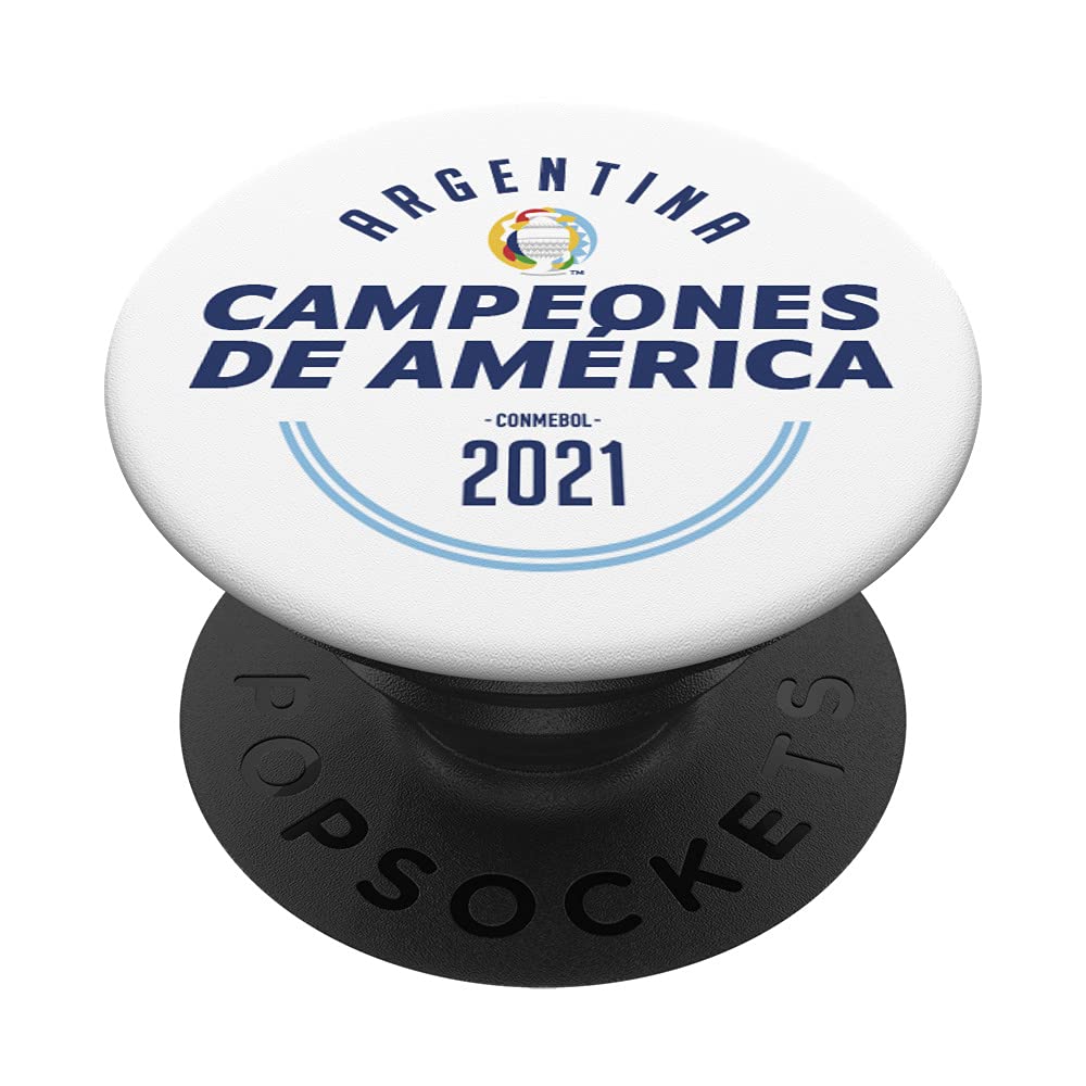 Argentina 2021 Copa America Champions Swappable PopGrip - Custom Phone Grip & Stand for Soccer Fans, Perfect for Game Days and Travel