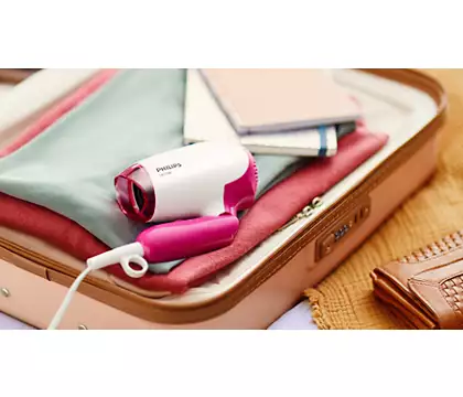 Philips DryCare Essential Hair Dryer 1400W - Fast Drying & Lightweight for Salon-Quality Blowouts at Home | Perfect for Travel & Daily Styling