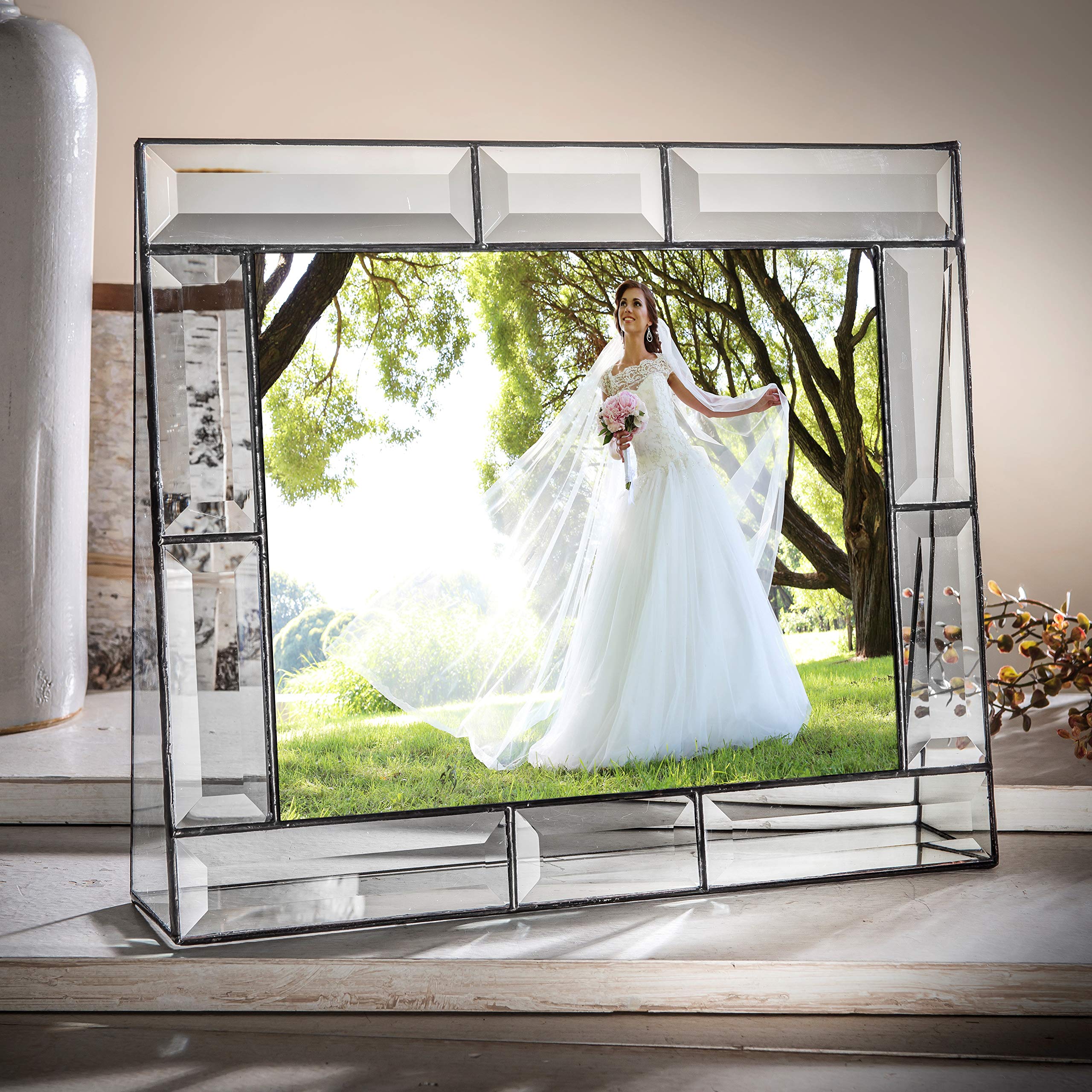 8x10 Clear Glass Picture Frame - Home & Office Décor for Photos
