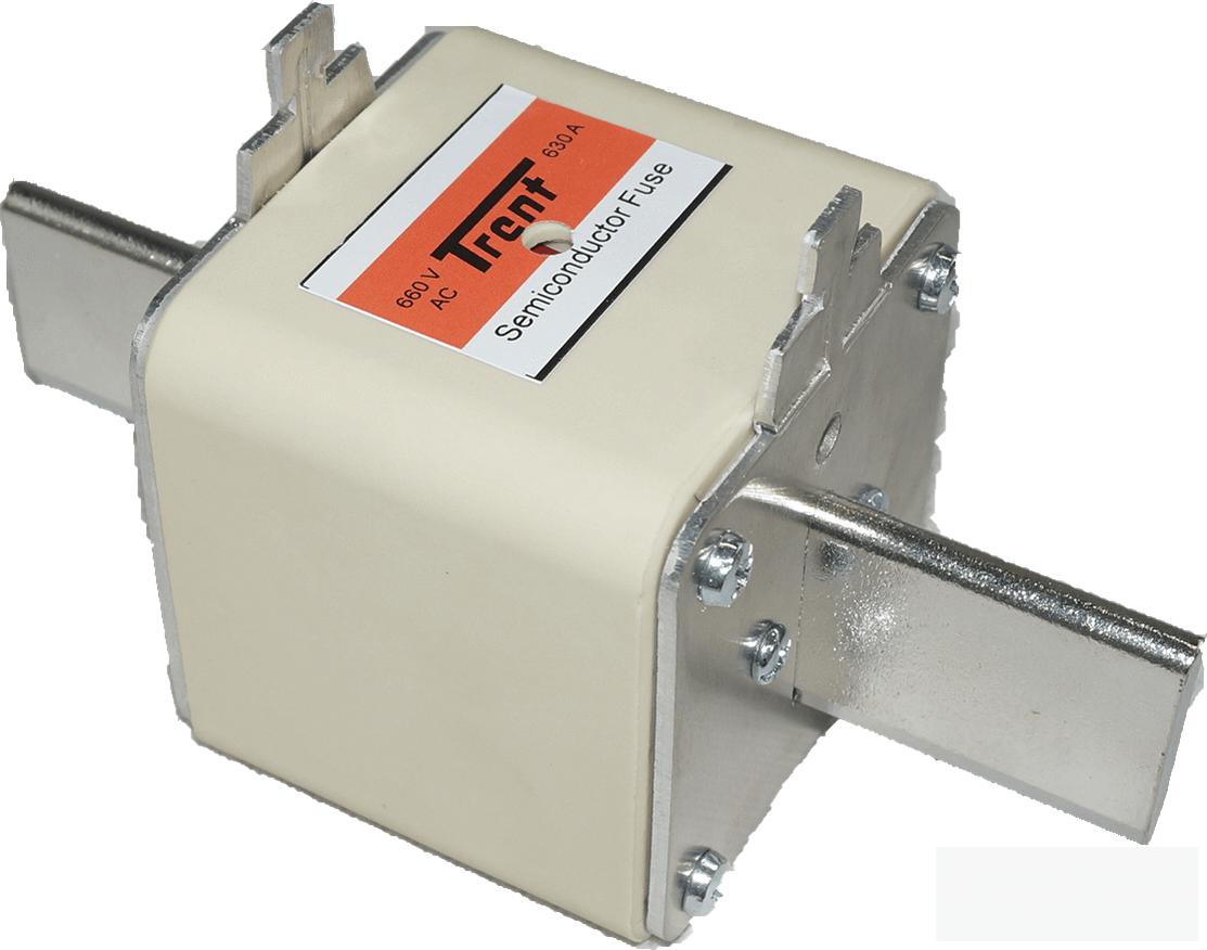 630A 690V 100kA HRC Semiconductor Protection Fuse - High Rupturing Capacity Fuse for Industrial Equipment, Solar Inverters, and Power Electronics (Replaces NH3 TF Shaltvermogen) - Perfect for Motor Drives, UPS Systems, and Renewable Energy Applications