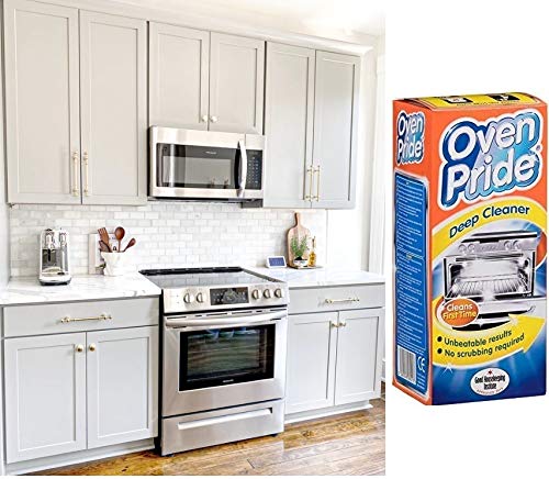 Oven Pride 500ml Complete Cleaning Kit with Safety Gloves & Smart Bag - Effortless Oven Rack & Grill Degreaser, No Scrubbing Needed | Perfect for Deep Cleaning Ovens, Grills & Kitchen Appliances