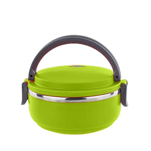 XWWDP Stainless Steel Insulated Lunch Box - Leakproof Bento Box for Office, School & Picnic - Thermal Food Container for Camping, Hiking & Outdoor Activities