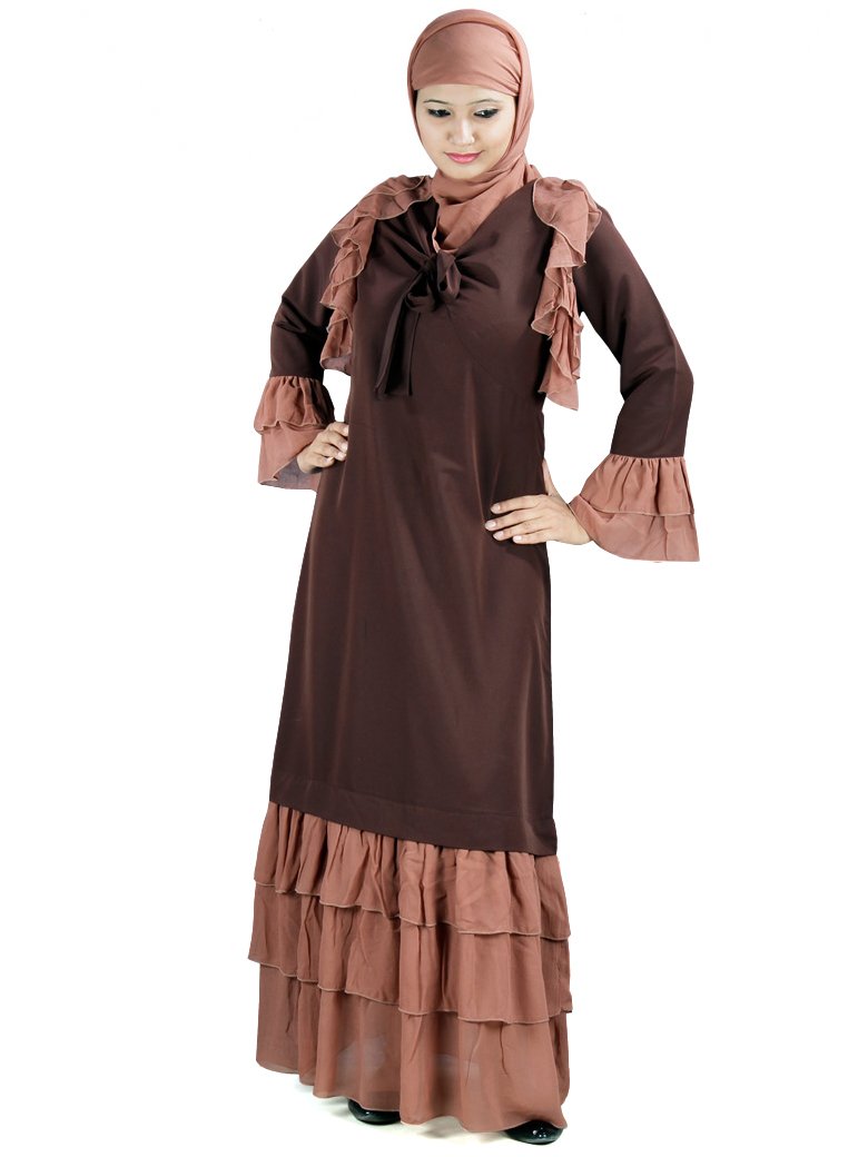 Elegant Ada Abaya Dress for Women - Modest Islamic Prayer Gown - Perfect for Mosque, Eid & Special Occasions