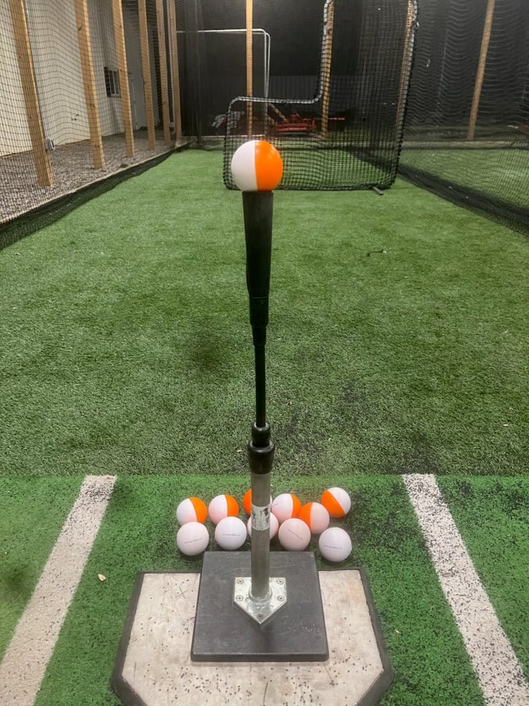 Smushballs Two Tone Practice Balls - Soft Textured Training Balls for Baseball, Softball & Cricket | Perfect for Pitching, Catching & Fielding Drills