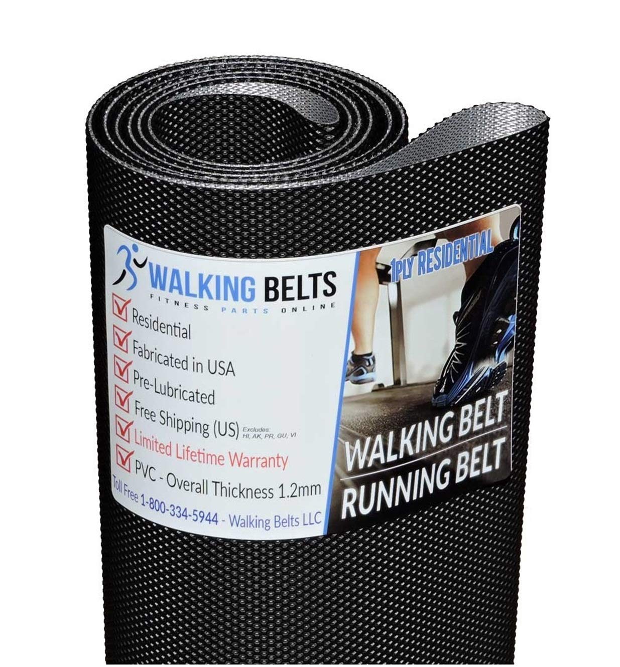 Alliance 815 Treadmill Walking Belt Replacement - Premium Quality Treadmill Belt with Free 1oz Lubricant | Fits Most Home & Commercial Treadmills | Perfect for Gym Equipment Maintenance & Treadmill Repair